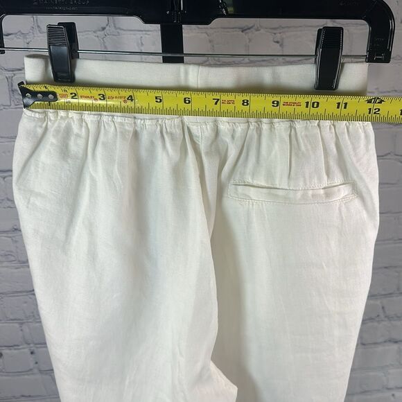 Faherty Arlie Day Pants White NWT Size XS - Picture 5 of 5